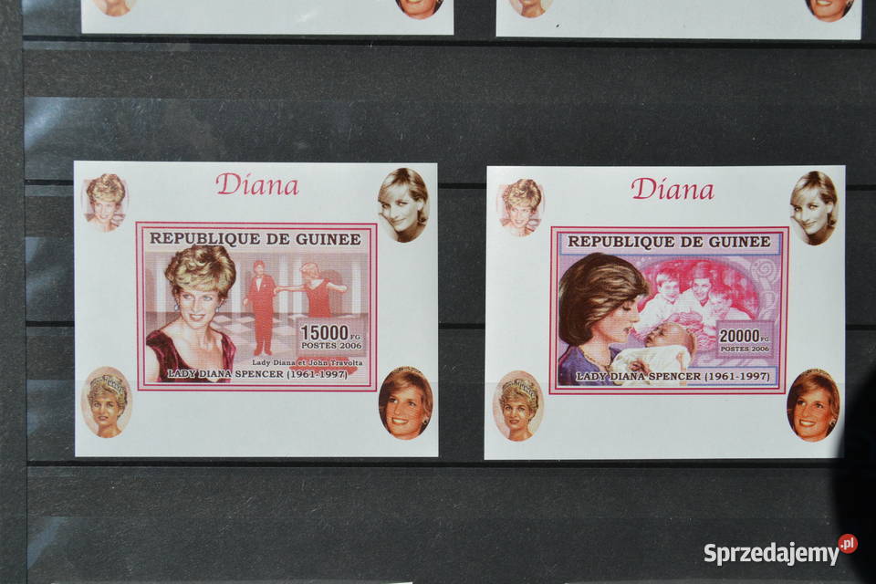 Znaczki Papież Jan Paweł II Gwinea Ks