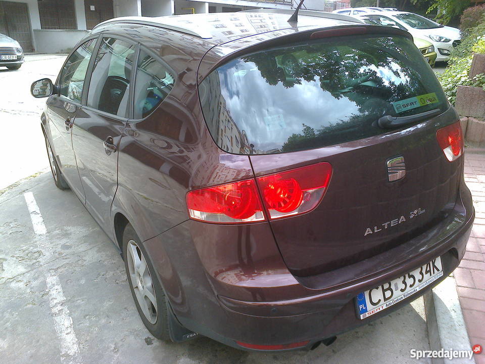 BEZWYPADKOWY SEAT ALTEA XL 20 TDI STYLANCE 1 Bydgoszcz sprzedam