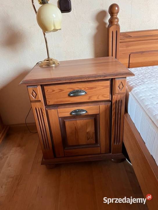 Cała Sypialnia z drewna opolskie Otmuchów sprzedam