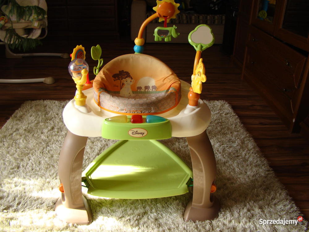 Skoczek HIPHOP LION KING Bright Starts kolorowy