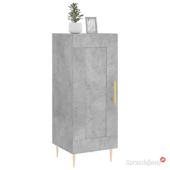 Szafka szarość betonu 345x34x90 materiał Pozostałe Warszawa