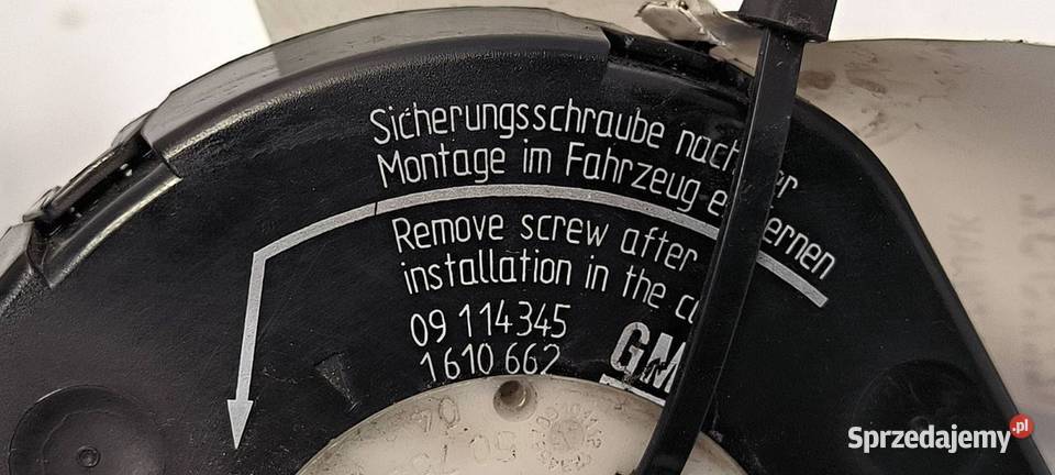 TAŚMA ZWIJAK OPEL CORSA B Pozostałe Lipno