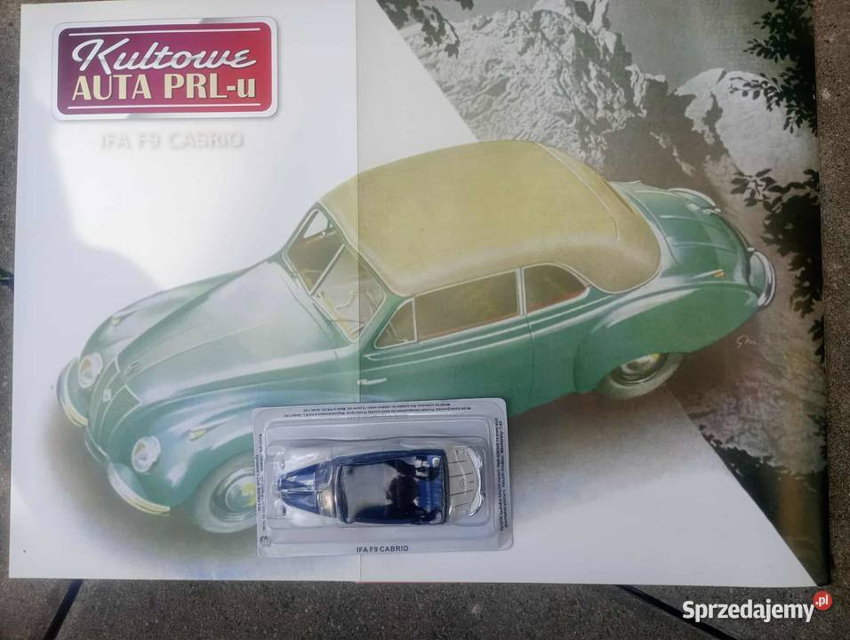 IFA F9 CABRIO Kultowe auta PRL model deagostini Warszawa