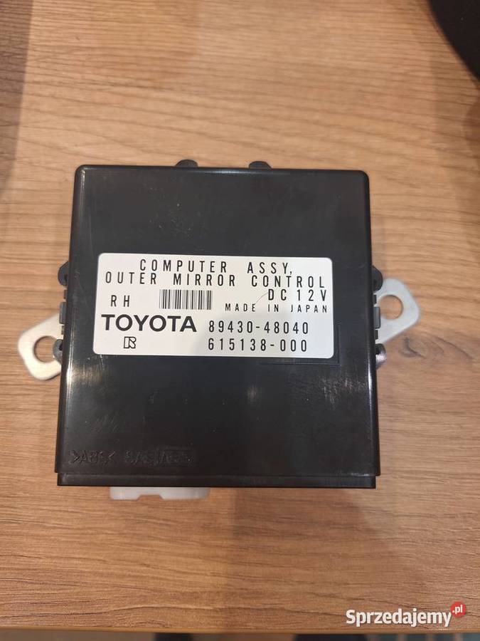 Lexus RX II 0309 moduł lusterek prawy 8943048040 Rok produkcji 2007 kujawsko-pomorskie Toruń