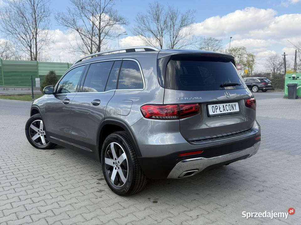 MercedesBenz GLB220d Zadbany Alu Niski Przebieg łódzkie