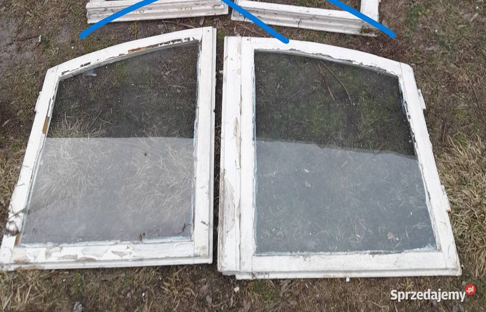 Stare drewniane ramy okienne do renowacji rama śląskie Dąbrowa Górnicza