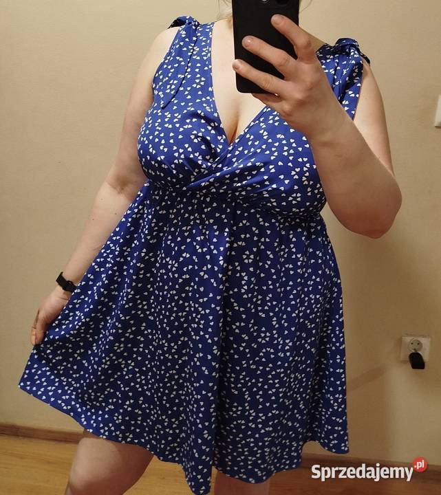 Letnia sukienka rozmiar 4446 Długość Midi Biecz