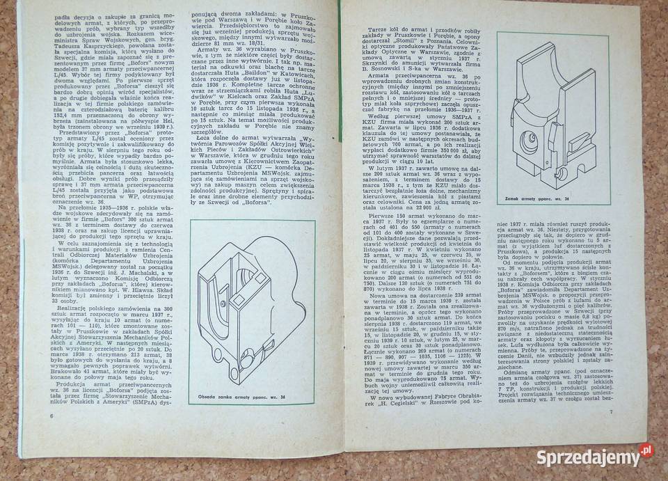 Konstankiewicz Słupczyński Armata militaria, broń, wojskowość Warszawa