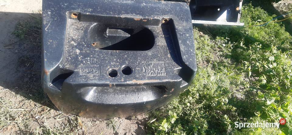 deutz fahr balast obciążnik przednia oś
