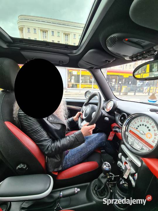 MINI Cooper S hatchback 2008 czerwono czarny Cooper S Warszawa