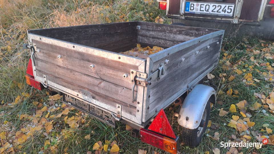 Przyczepa dmc 400 Stema z dokumentami do Żary