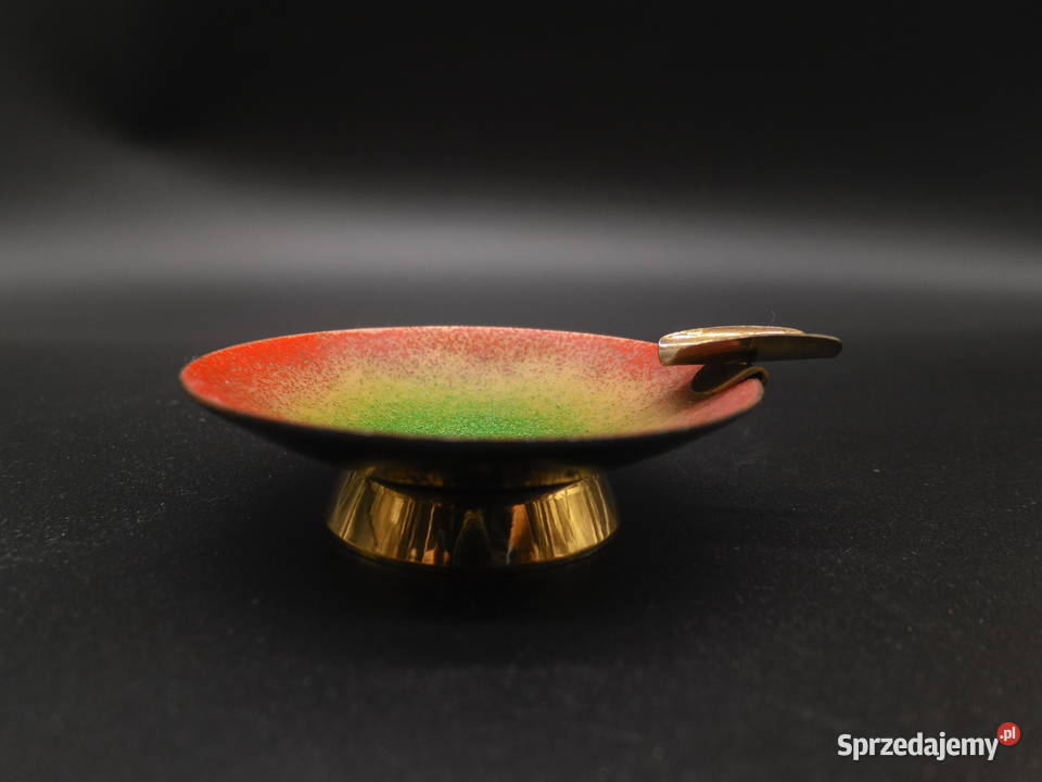 Metalowa popielniczka paterka EMALIA Raszków