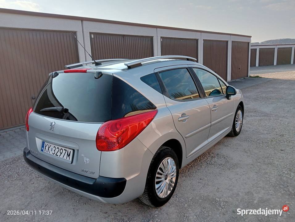 PEUGEOT 207 Sw panorama przebieg 70 czytaj opis śląskie Będzin