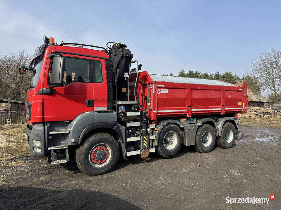 MAN TGS 38440 8x6 HDS HMF Hydroburta warmińsko-mazurskie