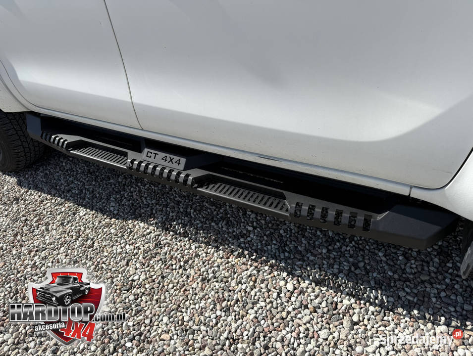 Progi Stopnie boczne Heavy Duty Toyota Hilux Progi Motoryzacja
