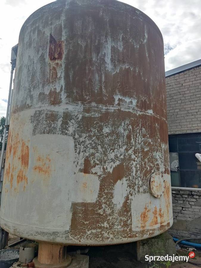 Zbiornik stalowy Poraj sprzedam