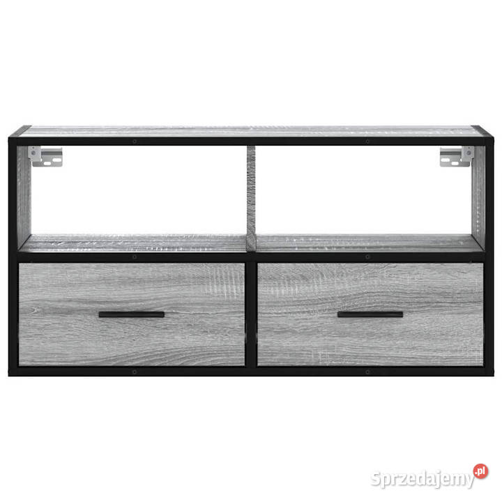 Szafka pod telewizor szary dąb sonoma 80x31x395 Warszawa
