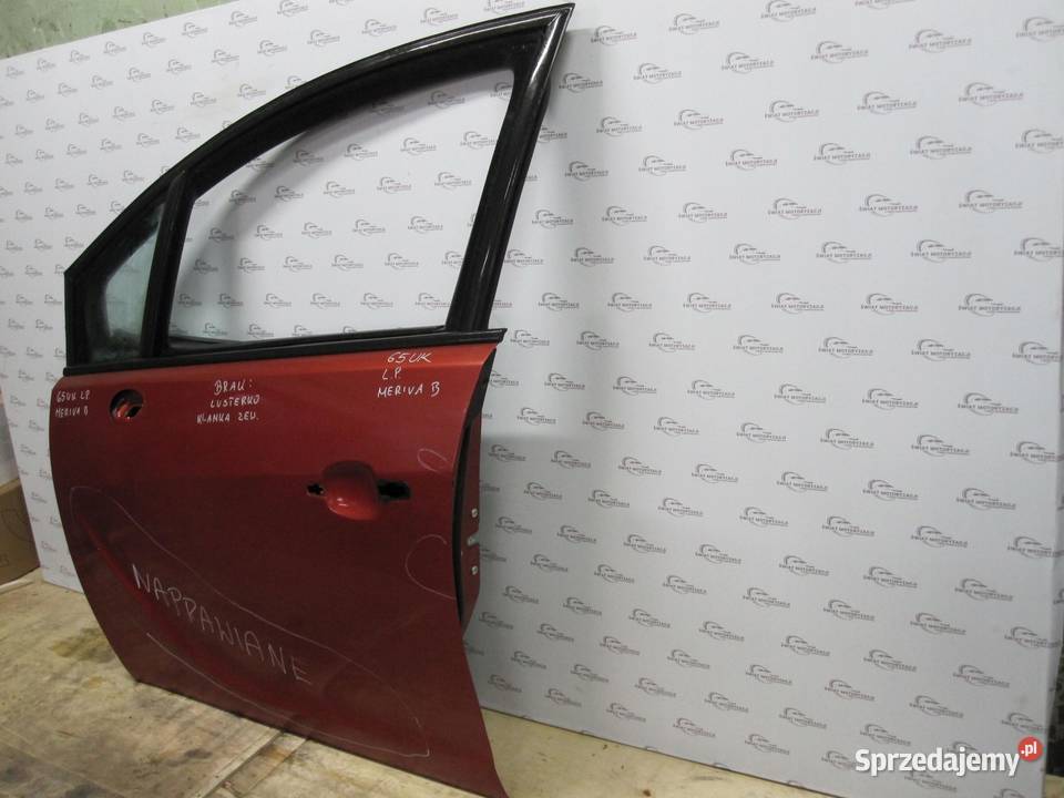 OPEL MERIVA B 12r drzwi lewe przód osobowe sprzedam