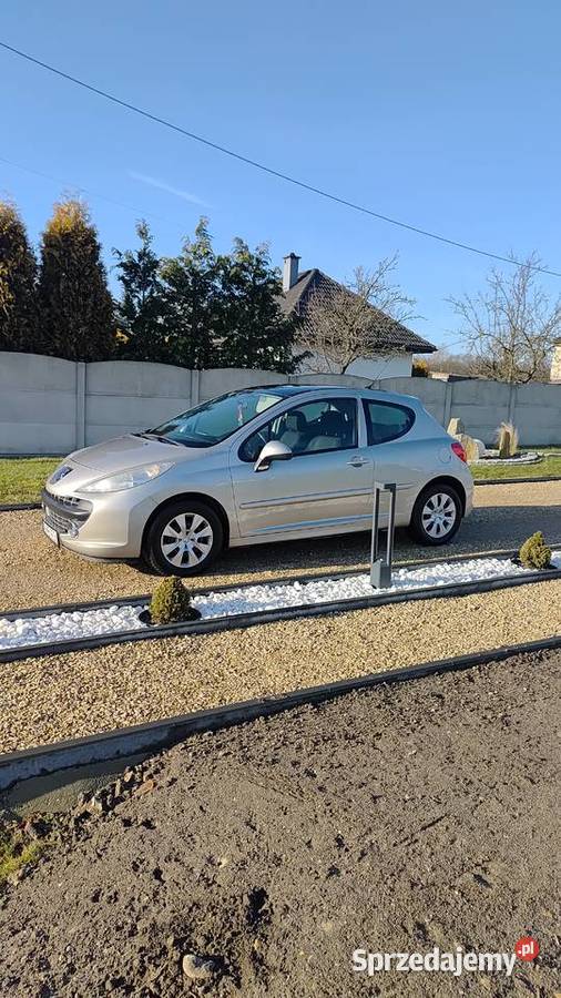 Peugeot 207 AUTOMAT klimatyzacja panorama dach benzyna 207 śląskie Blachownia