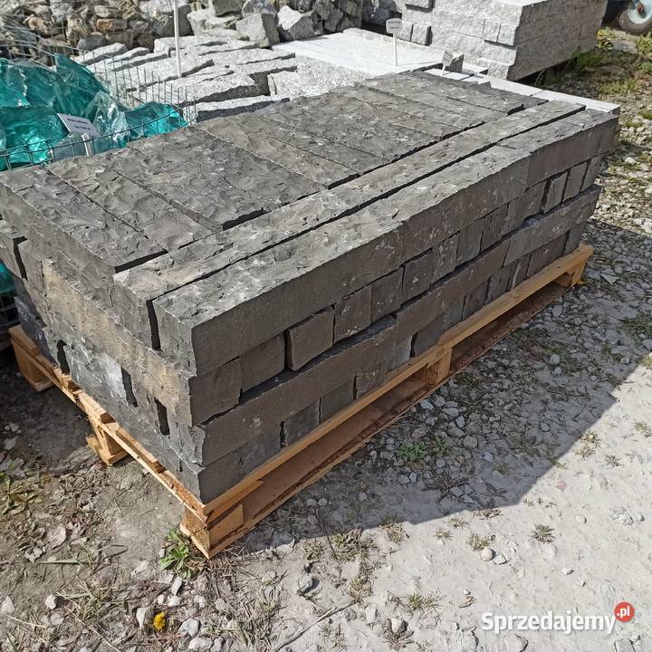 Palisada czarna Bazaltowa Grys Bazaltowy Opornik Żwir i kamienie Oświęcim