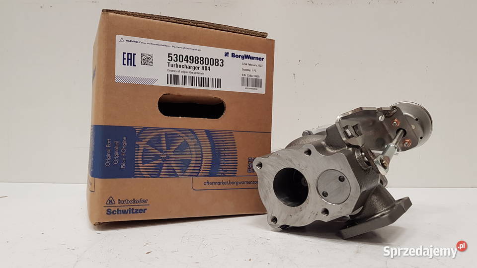 Nowa turbosprężarka BorgWarner 53049880083 Siedlce