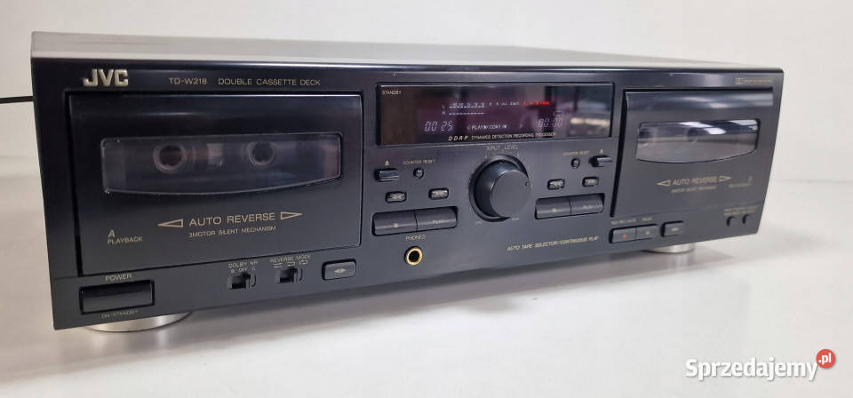 Magnetofon catette deck JVC TD W 218 TDW218 Międzychód