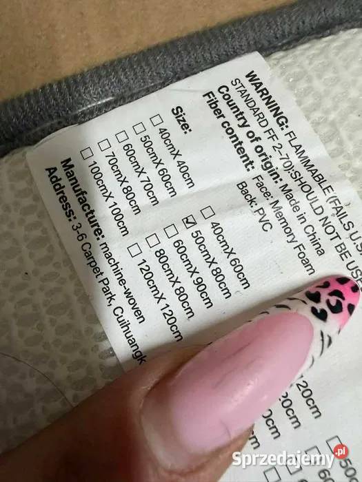 Komplet PS dywaniki łazienkowe 3 antypoślizgowe sprzedam