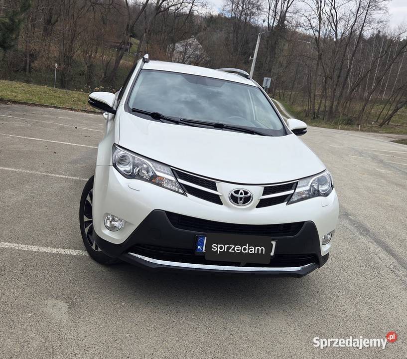Toyota RAV4 biała perła podkarpackie Jaworze Górne sprzedam