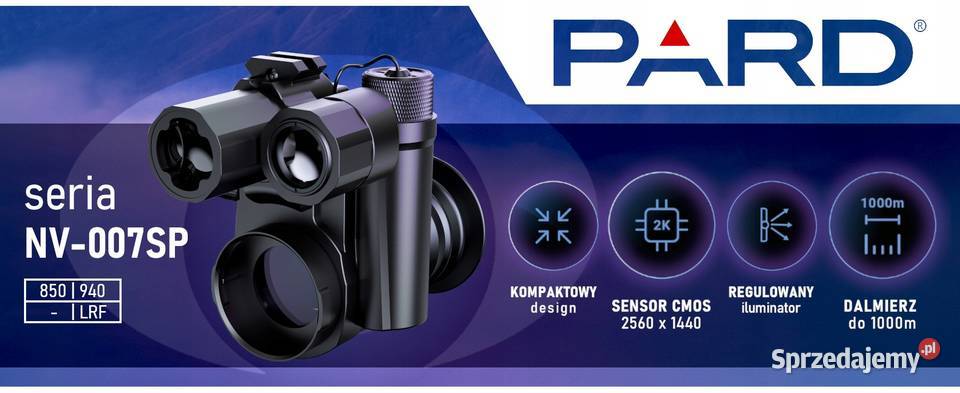 Nasadka Noktowizyjna nakładka PARD NV007SP LRF Pozostałe Poznań sprzedam