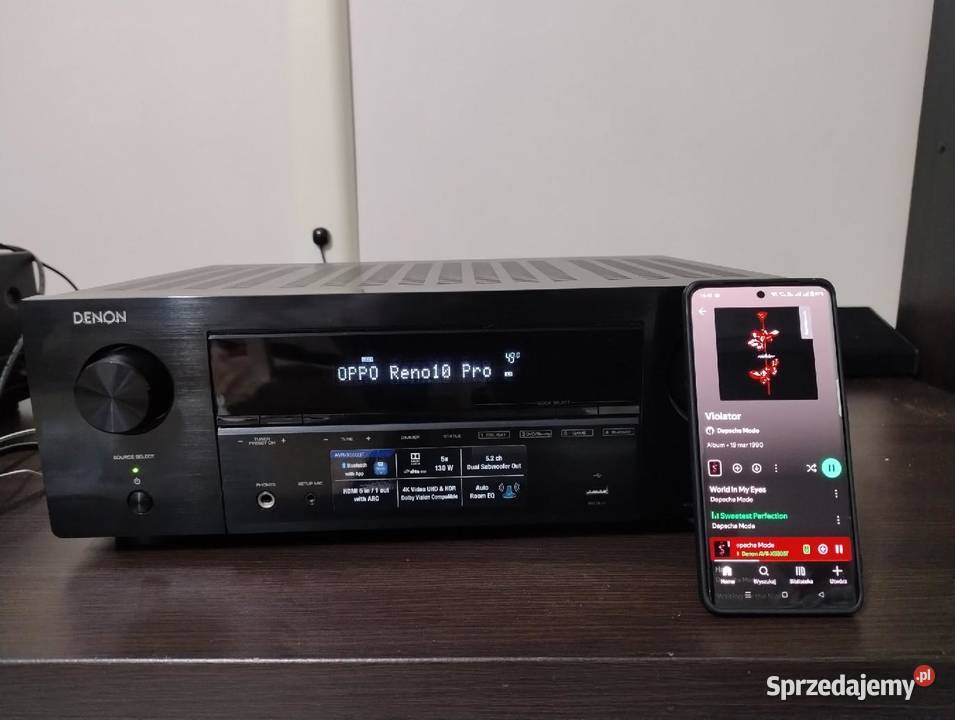 Amplituner DENON AVR 550 BT 52Ch USB FHD 4K HDMI Kraków sprzedam