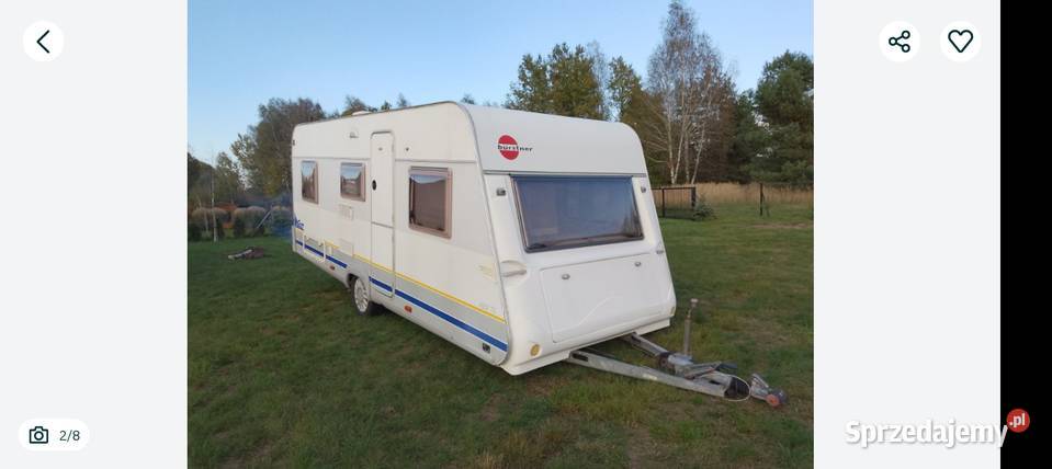 Burstner 480 r2004 Mover przedsionek OKAZJA Lublin