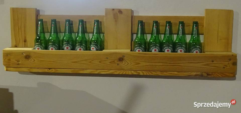 Duży kosz z desek beczki dębowej LoftStyle Świecie
