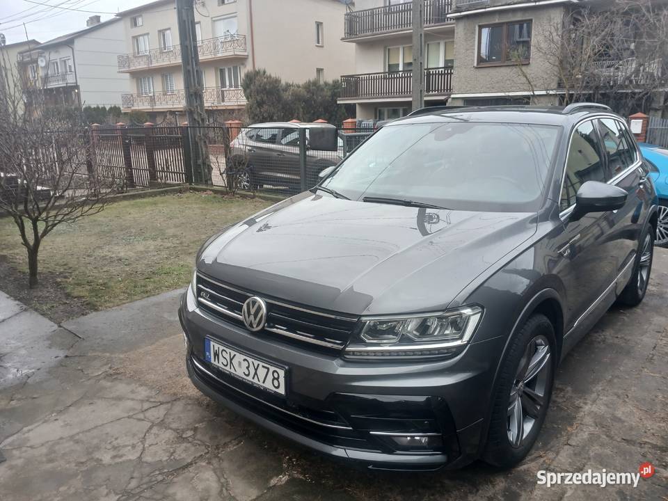Volkswagen Tiguan 2019 rline Tiguan mazowieckie Sokołów Podlaski sprzedam
