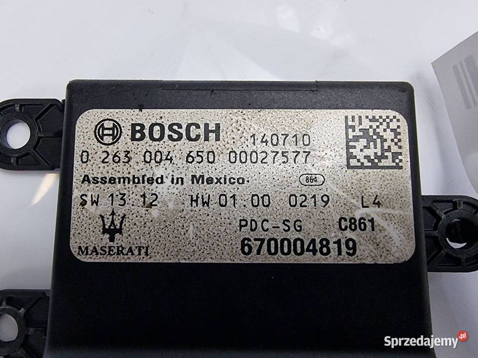 MODUŁ MASERATI GHIBLI 670004819 osobowe Lipno