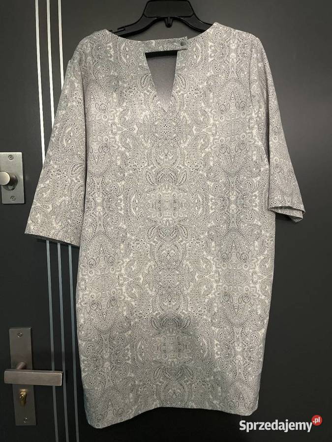 Mango sukienka modny wzór ornament hit blog 42 Moda i Styl Choszczno