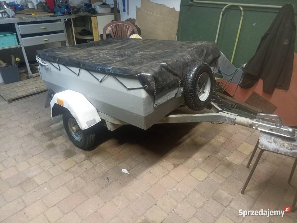 Przyczepka lekka HP 350 zarejestrowana burtowe Śrem