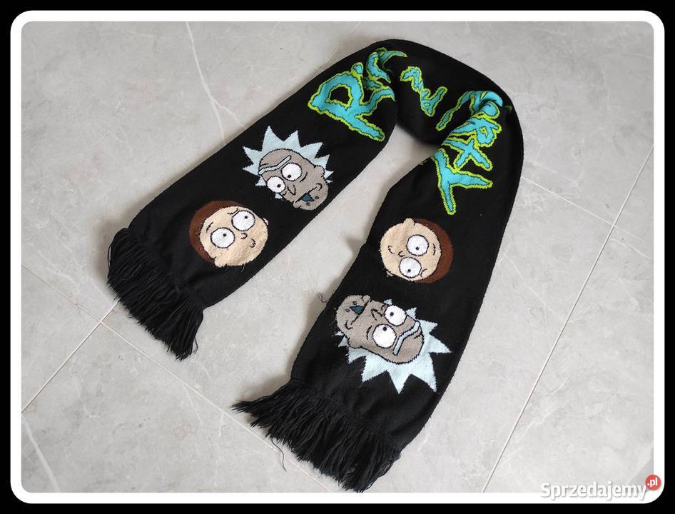 Rick and Morty ciepły szalik uniwersalny mazowieckie Płock sprzedam