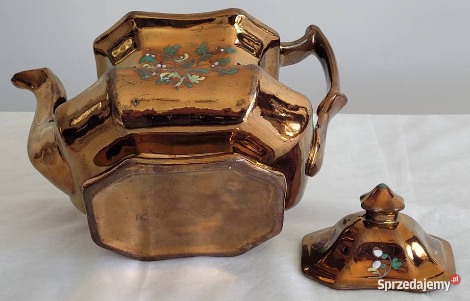 Angielski zabytkowy dzbanek Staffordshire z Kraków sprzedam