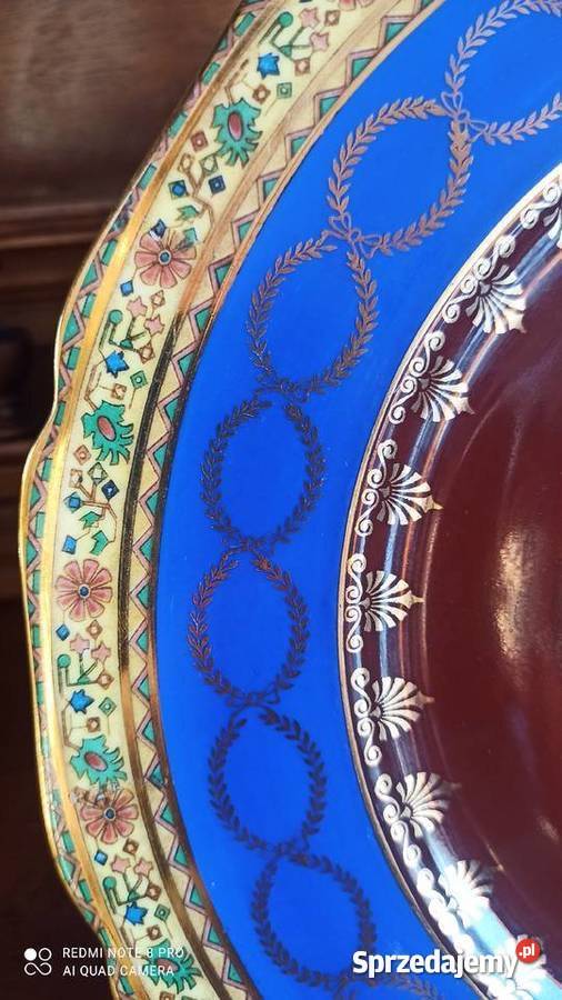 Wazon szklany Prl Gdańsk