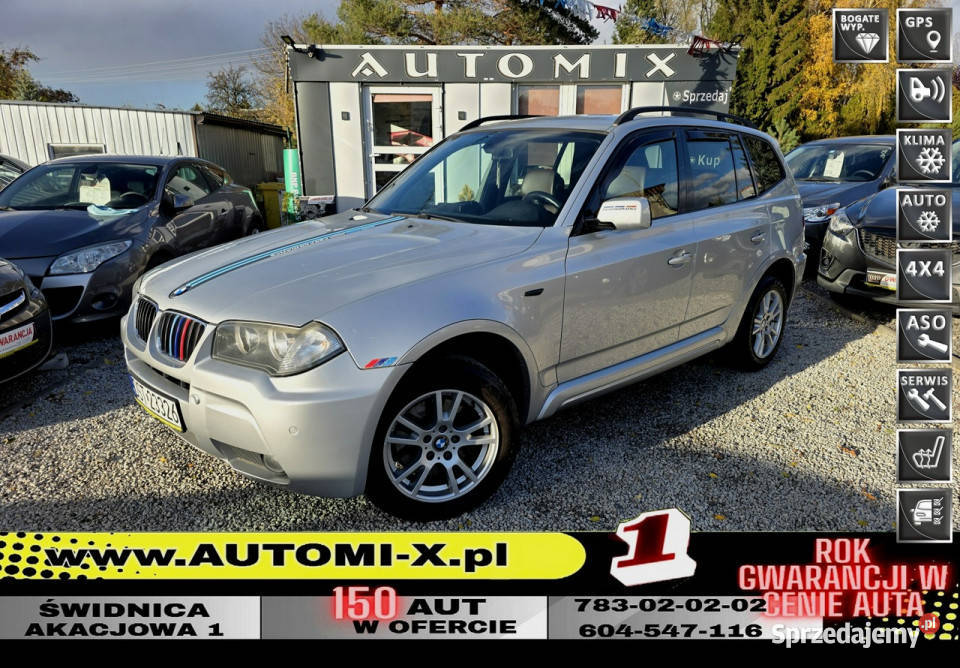 BMW X3 LIFTMPakiet SUPER STANPiękna elektryczne lusterka