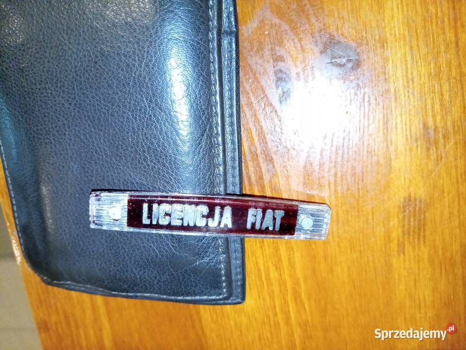 Licencja fiat emblemat fiat 125p Emblematy sprzedam