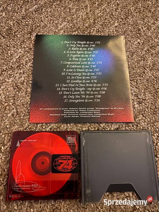 Mini Disc Sony 74 min Warszawa