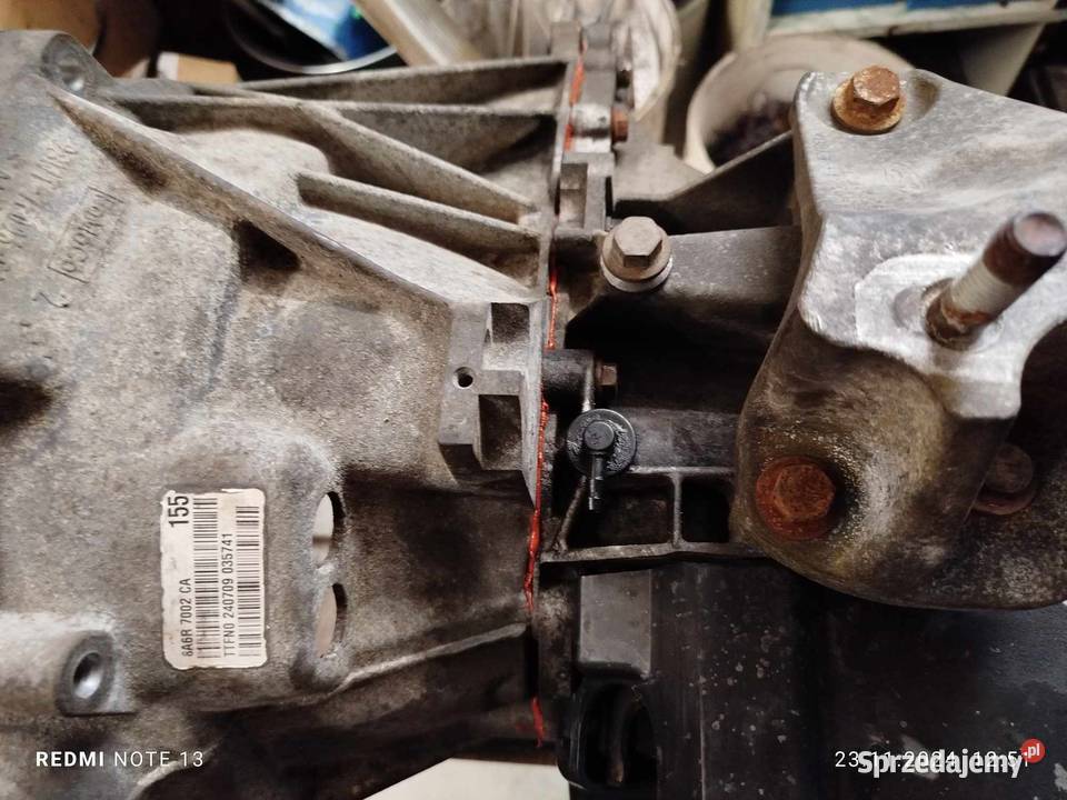 Skrzynia biegów Ford Fiesta 125 8A6R 7002 CA Trześniów