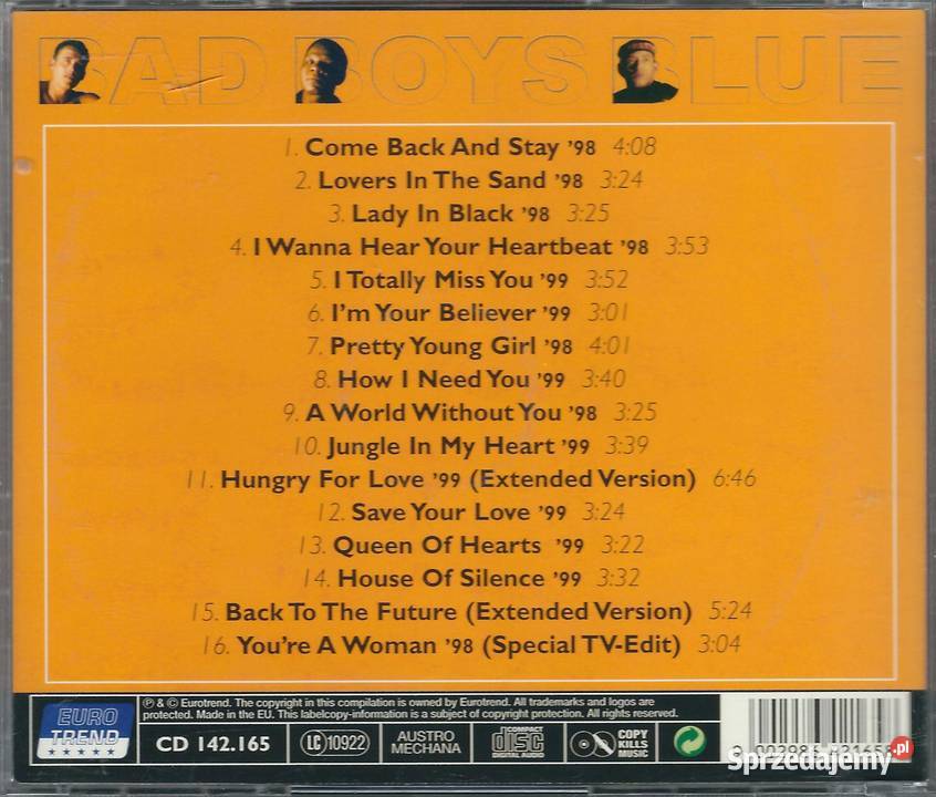 CD Bad Boys Blue Greatest Hits Remixed 2005 CD mazowieckie Brwinów sprzedam