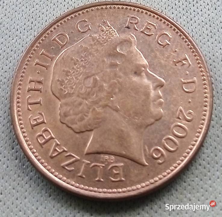 WIELKA BRYTANIATWO PENCE2006 r Numizmatyka mazowieckie Legionowo sprzedam