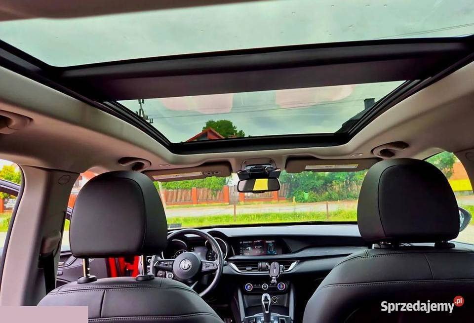 Alfa Romeo Stelvio 20 Turbo 16V AT8Q4 BTech 280 czerwony Warszawa