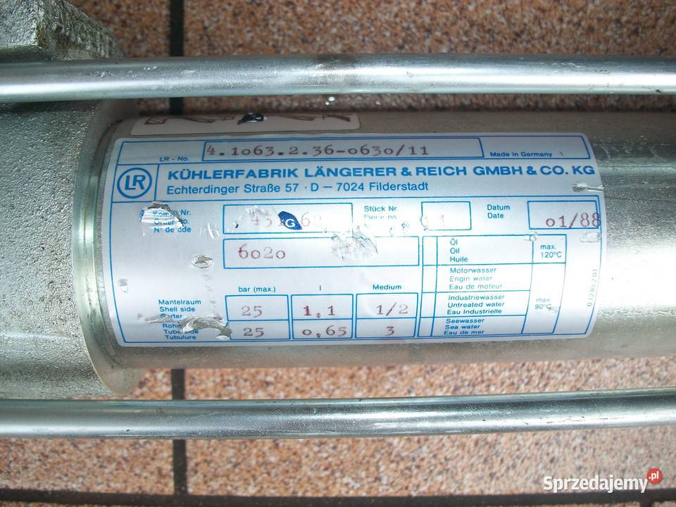 Siłownik pneumatyczny Uniwex 41063236063011