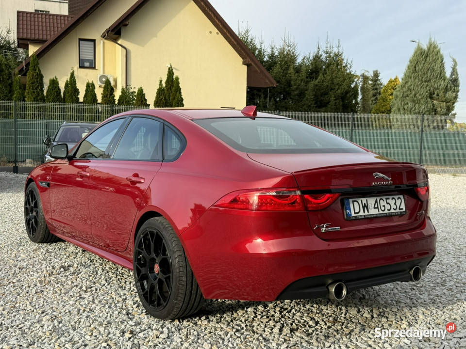 Jaguar XF RSport 20 16V Turbo 241 2016r Salon dolnośląskie Wrocław
