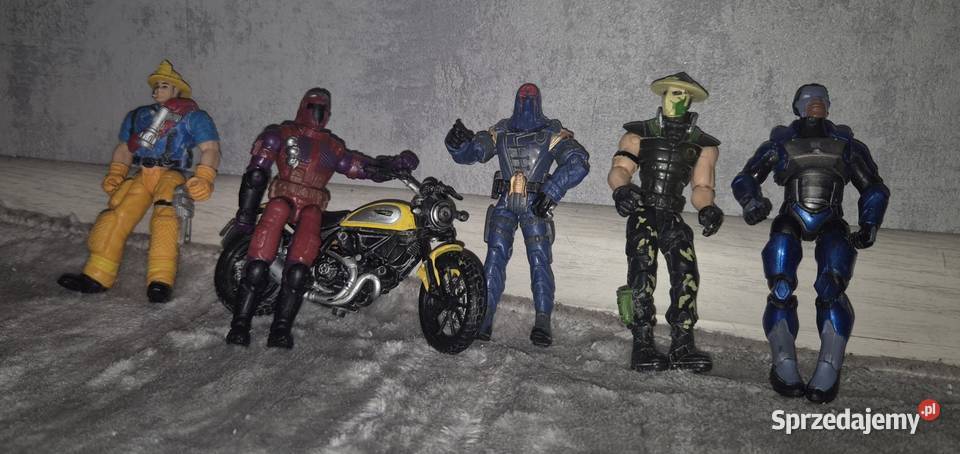 Figurki zestaw motor Łódź