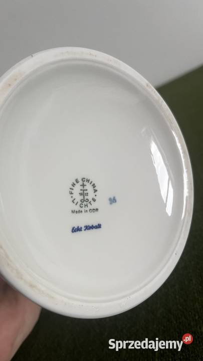 Porcelanowy dzbanek GBR Turyngia Porcelana i szkło małopolskie Nowy Sącz